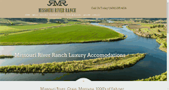 Desktop Screenshot of missouririverranch.com